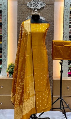banarasi trending katan silk suit